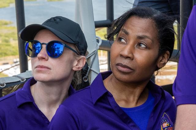 NASA image: NASA’s SpaceX Crew-9 crew members Zena Cardman and Stephanie Wilson