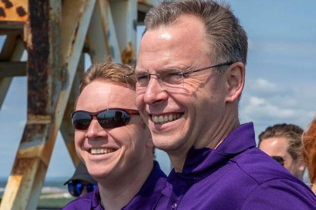 NASA image: NASA’s SpaceX Crew-9 members Aleksandr Gorbunov and Nick Hague