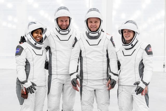 NASA image: The crew of NASA’s SpaceX Crew-9 mission