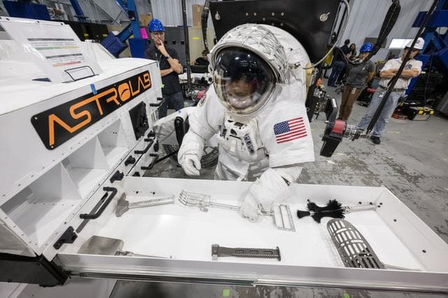 NASA image: Lunar Terrain Vehicle Testing