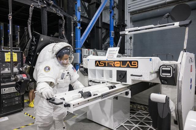 Lunar Terrain Vehicle Testing