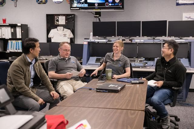 NASA image: SpaceX Crew-11 and Expedition 73 crew members train together
