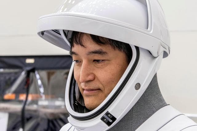 NASA image: SpaceX Crew-10 Mission Specialist Takuya Onishi of JAXA