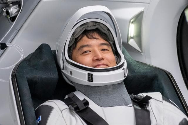 NASA image: SpaceX Crew-10 Mission Specialist Takuya Onishi of JAXA