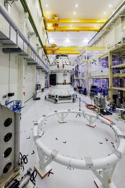 NASA image: Artemis II Orion Solar Array Wings Installed