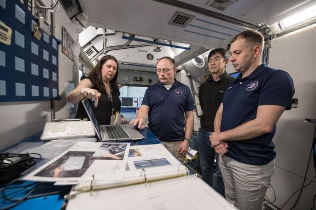 NASA image: NASA’s SpaceX Crew-11 members train for their International Space Station mission
