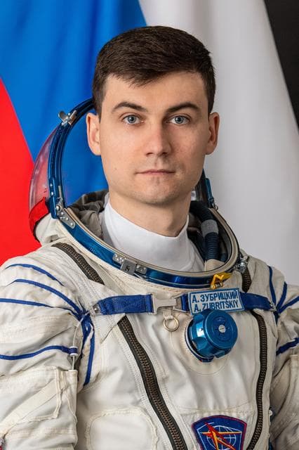 NASA image: Roscosmos cosmonaut and Soyuz MS-27 Flight Engineer Alexey Zubritsky