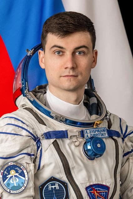 NASA image: Roscosmos cosmonaut and Soyuz MS-27 Flight Engineer Alexey Zubritsky