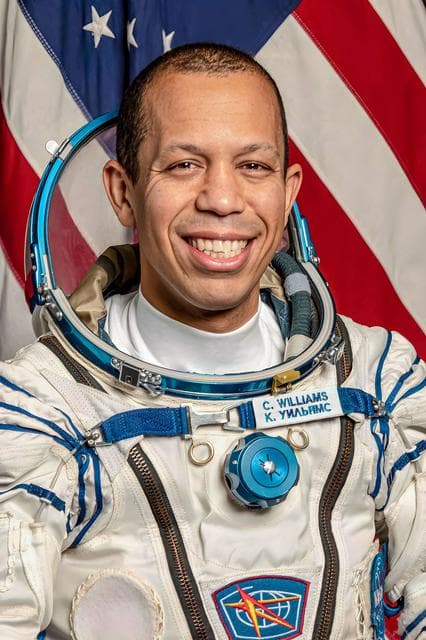 NASA image: NASA astronaut and Soyuz MS-27 Backup Flight Engineer Chris Williams