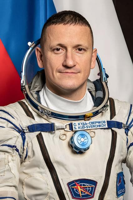 NASA image: Roscosmos cosmonaut and Soyuz MS-27 Backup Commander Sergey Kud-Sverchkov