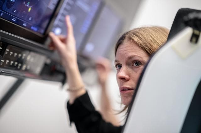 NASA image: NASA astronaut Zena Cardman, commander of NASA’s SpaceX Crew-11 mission