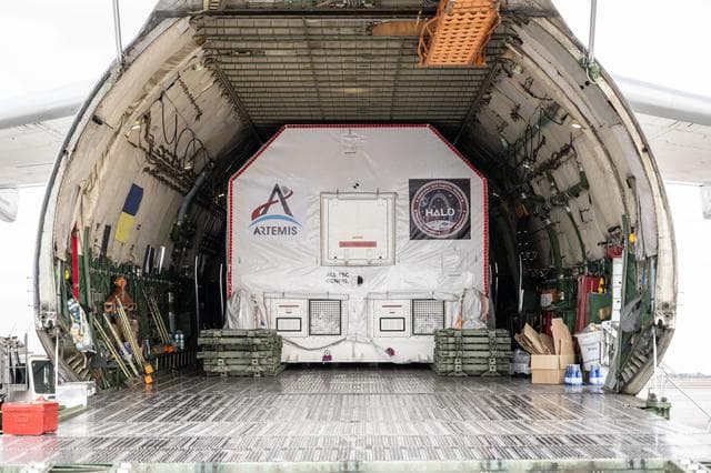 NASA image: US Arrival of Gateway Module Marks Milestone for First Lunar Space Station  (jsc2025e034718)