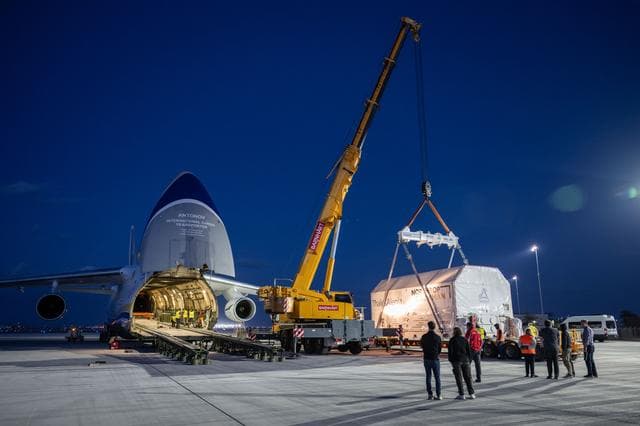 NASA image: US Arrival of Gateway Module Marks Milestone for First Lunar Space Station  (jsc2025e034724)