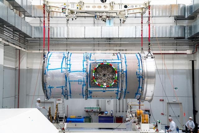 NASA image: Preparing Gateway’s HALO for Departure from Italy to Arizona (jsc2025e034731)