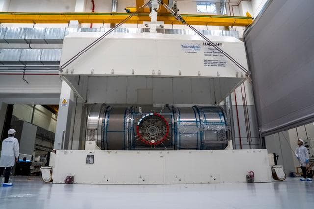 NASA image: Preparing Gateway’s HALO for Departure from Italy to Arizona (jsc2025e034740)