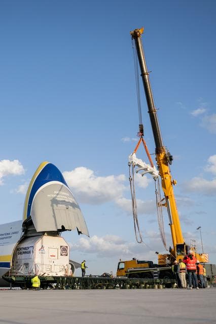 NASA image: US Arrival of Gateway Module Marks Milestone for First Lunar Space Station (jsc2025e035256)