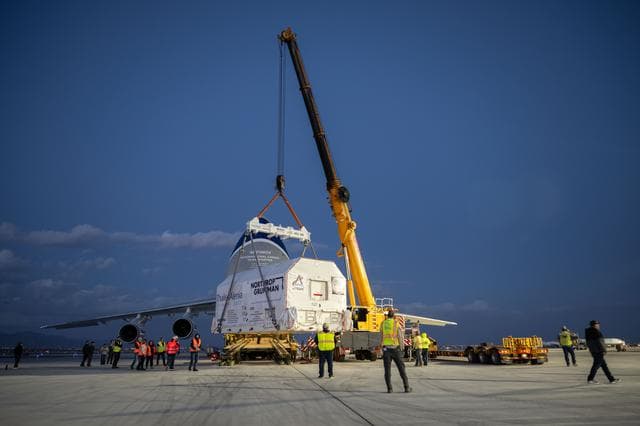 NASA image: US Arrival of Gateway Module Marks Milestone for First Lunar Space Station  (jsc2025e035264)