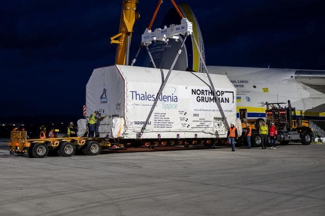 NASA image: US Arrival of Gateway Module Marks Milestone for First Lunar Space Station  (jsc2025e035267)