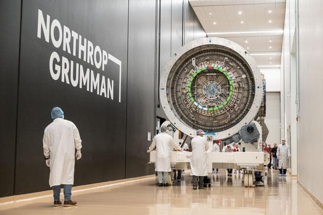 NASA image: Gateway's HALO Arrives in Arizona for Final Outfitting (jsc2025e036494)