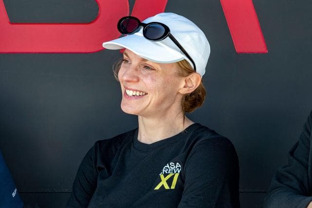 NASA image: Astronaut Zena Cardman participates in a training session at Kennedy Space Center