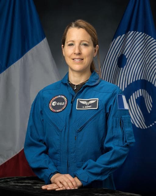 NASA image: Official portrait of ESA (European Space Agency) astronaut Sophie Adenot