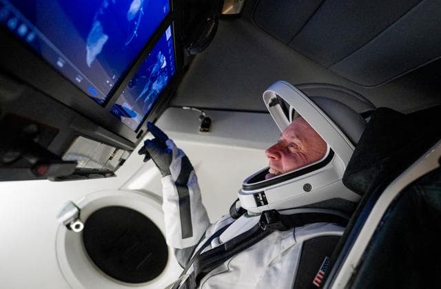 NASA image: NASA’s SpaceX Crew-11 pilot and NASA astronaut Mike Fincke