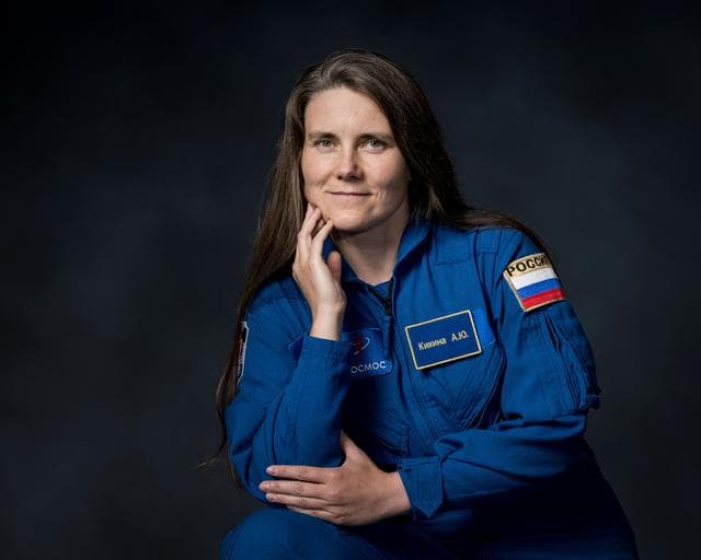 NASA image: Roscosmos cosmonaut and Expedition 75 flight engineer Anna Kikina