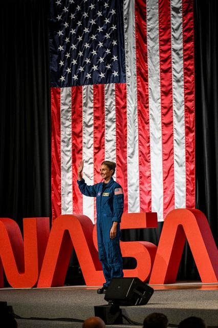 NASA image: NASA 2025 Astronaut Candidate Katherine Spies at Announcement Ceremony