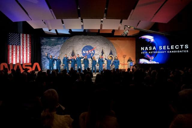 NASA image: 2025 Astronaut Candidates at Announcement Ceremony