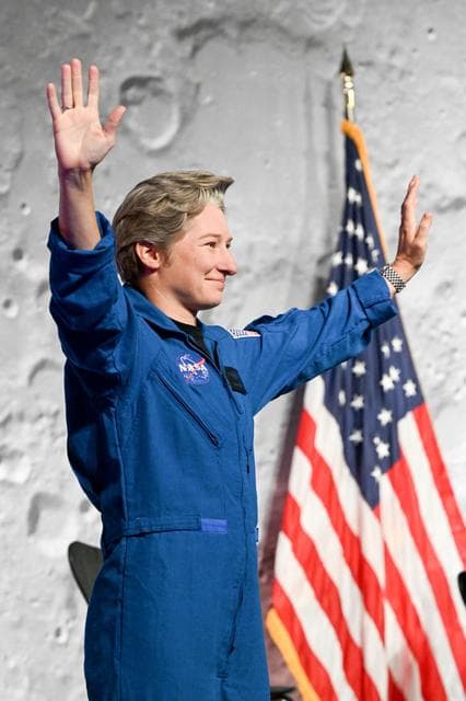 NASA image: 2025 Astronaut Candidate Erin Overcash at Announcement Ceremony
