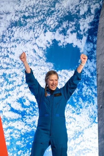 NASA image: 2025 Astronaut Candidate Erin Overcash at Announcement Ceremony