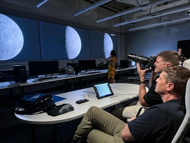 NASA image: Artemis II Crew Lunar Observations -- jsc2025e087135