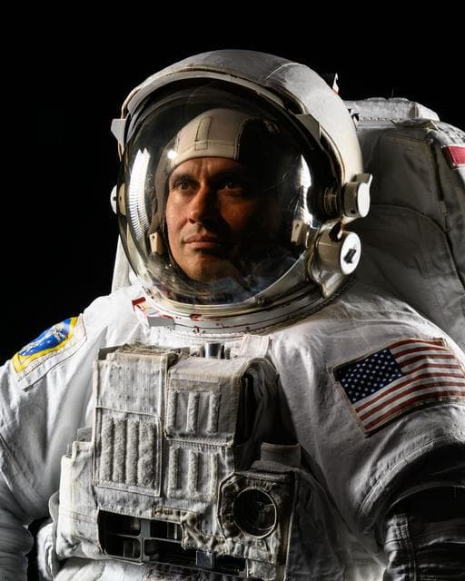 NASA image: NASA astronaut and Expedition 75 flight engineer Anil Menon