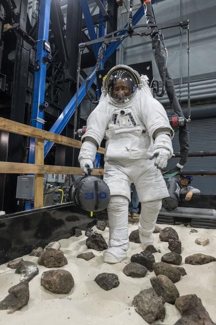 NASA image: Artemis II Pre-Flight Egress Fitness Standard Measures Test