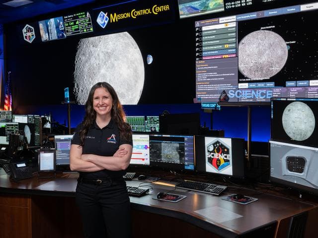 NASA image: Artemis II science officer, Kelsey Young -- jsc2026e006225