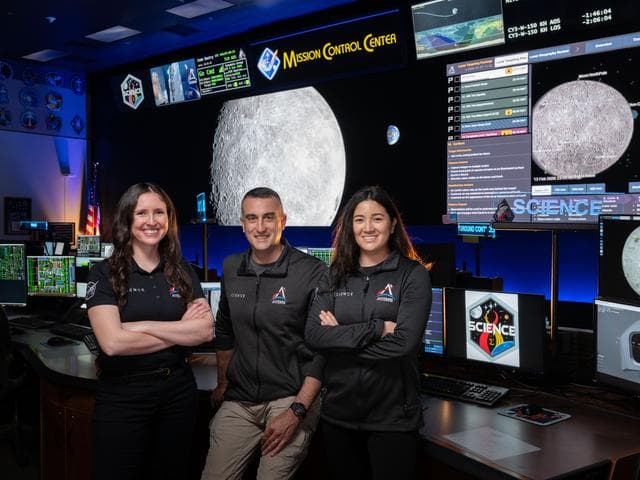 NASA image: Artemis II science officers -- jsc2026e006229