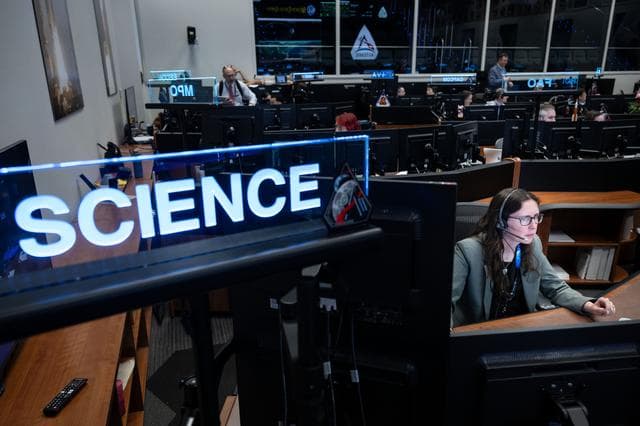 NASA image: Artemis II science officer, Kelsey Young -- jsc2026e019596