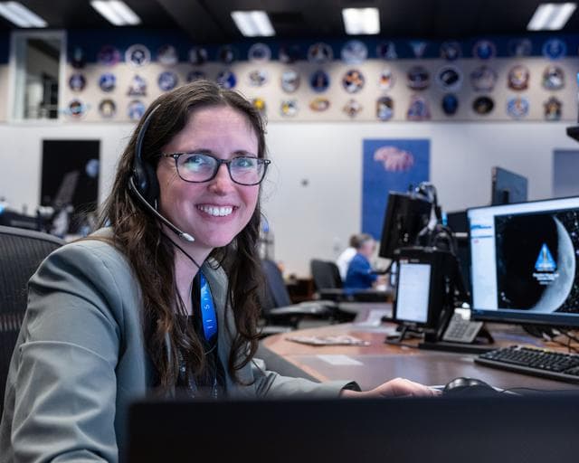 NASA image: Artemis II science officer, Kelsey Young -- jsc2026e019600