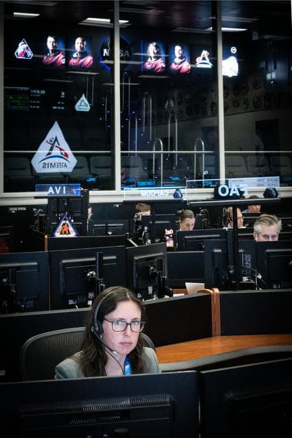 NASA image: Artemis II science officer, Kelsey Young -- jsc2026e019602