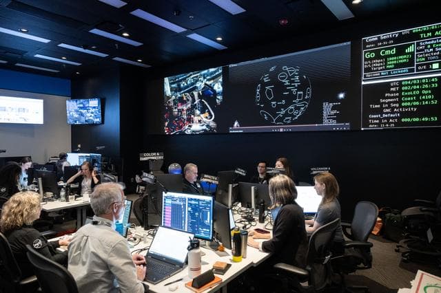 NASA image: Artemis II lunar science team works on the lunar targeting plan -- jsc2026e019909