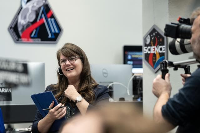 NASA image: Artemis II deputy lunar science lead, Marie Henderson -- jsc2026e020765