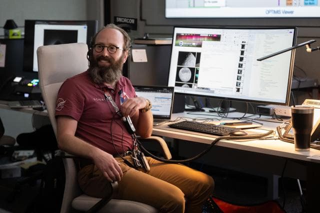 NASA image: Artemis lunar science team member, Aaron Regberg -- jsc2026e021160