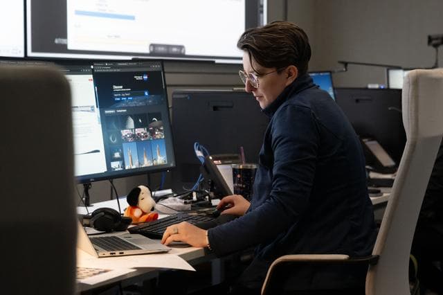 NASA image: Artemis lunar science team member, Alexandra Constantinou -- jsc2026e021181