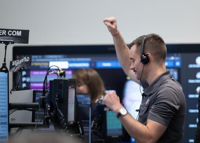 NASA image: Artemis II deputy lunar science lead, Jacob Richardson -- jsc2026e021418