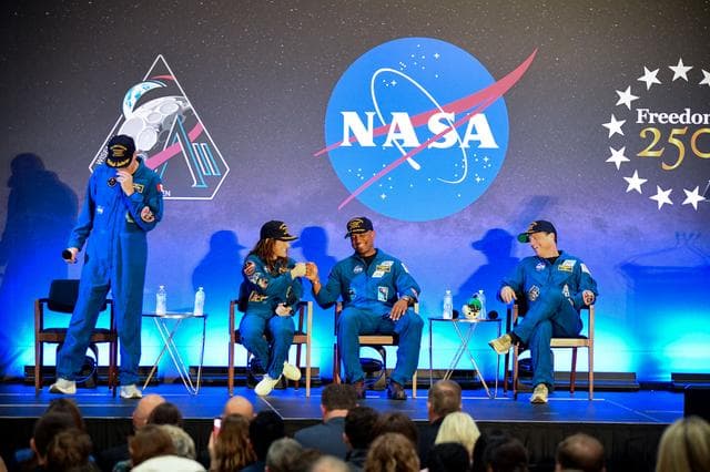 NASA image: Artemis II Crew Return