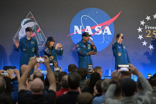 NASA image: Artemis II Crew Return