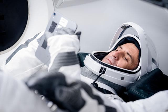 NASA image: Roscosmos cosmonaut and SpaceX Crew-13 Mission Specialist Sergey Teteryatnikov