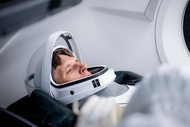 NASA image: CSA astronaut and SpaceX Crew-13 Mission Specialist Joshua Kutryk