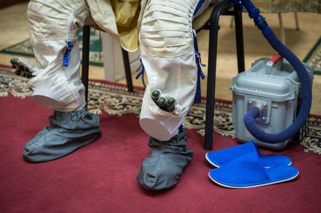 NASA image: Expedition 49 Qualification Exams