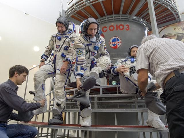 NASA image: Expedition 49 Qualification Exams